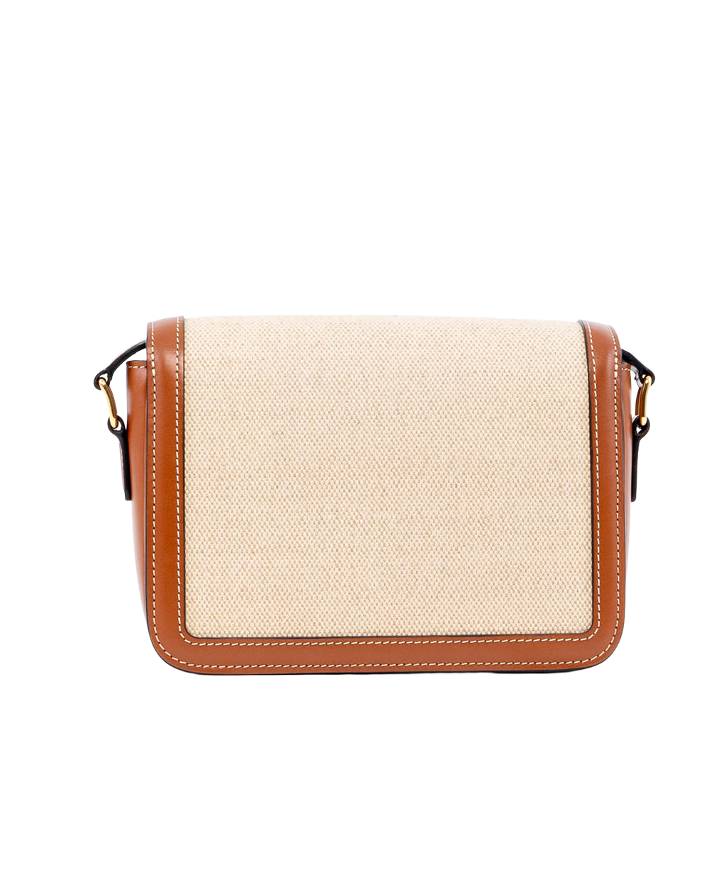CELINE TRIOMPHE TEEN BROWN BEIGE CALF GHW F LM 2283 03070