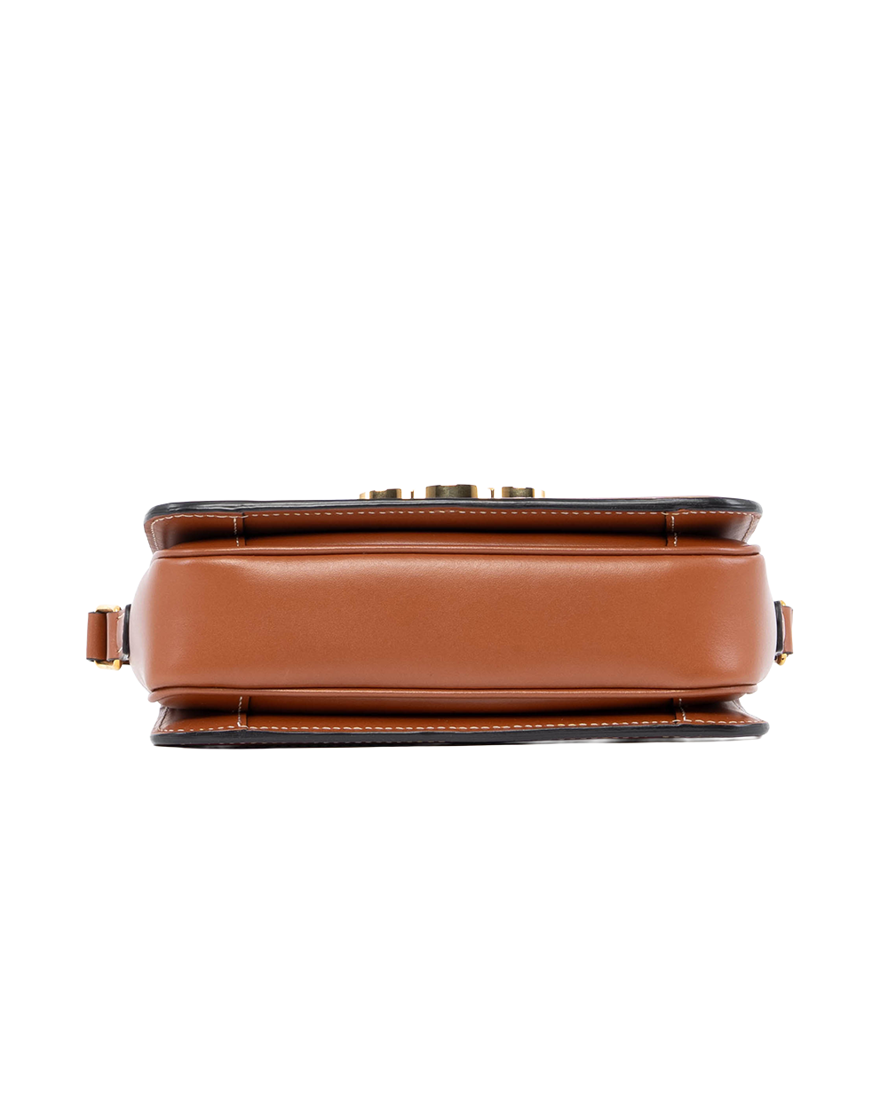 CELINE TRIOMPHE TEEN BROWN TAN CANVAS GHW C LM 0292 2431
