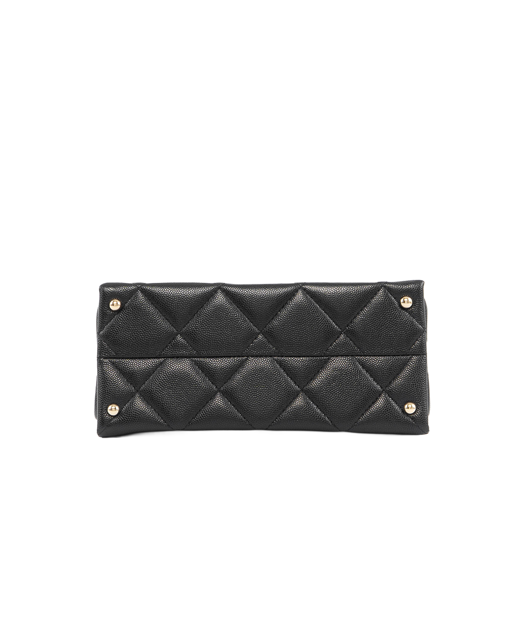 CHANEL 24P TOP HANDLE 8.5 BLACK CAVIAR GHW GKGX02EE 5331