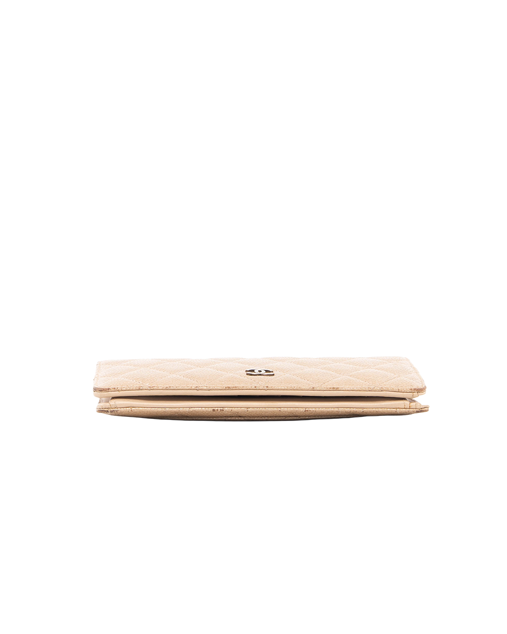 CHANEL BIFOLD WALLET LONG GOLD CAVIAR GHW 21577281 0166