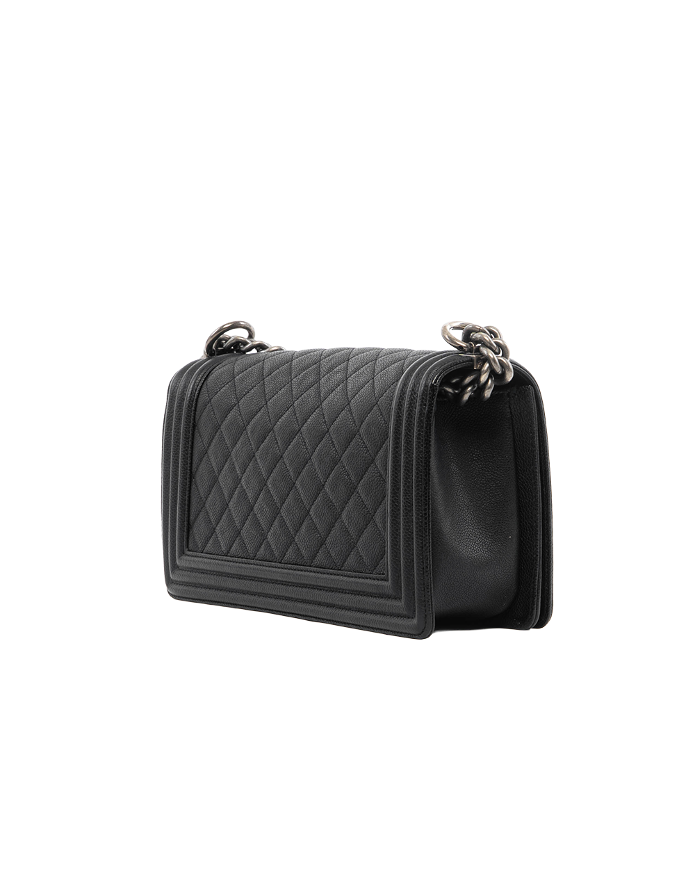 CHANEL BOY 10 BLACK CAVIAR BHW 23138900 0857