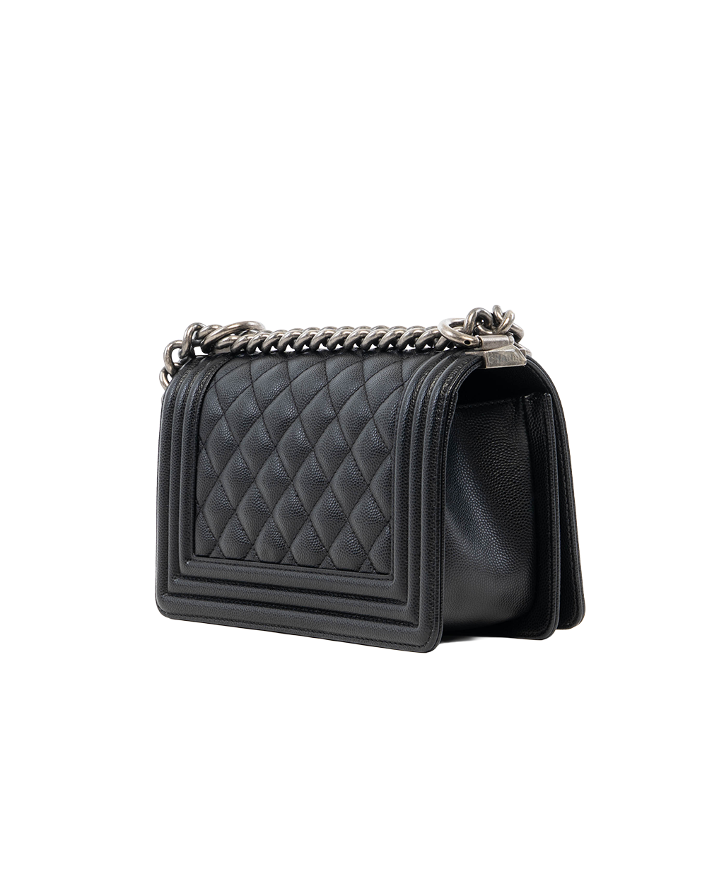 CHANEL BOY 8 BLACK CAVIAR BHW 27704347 8043