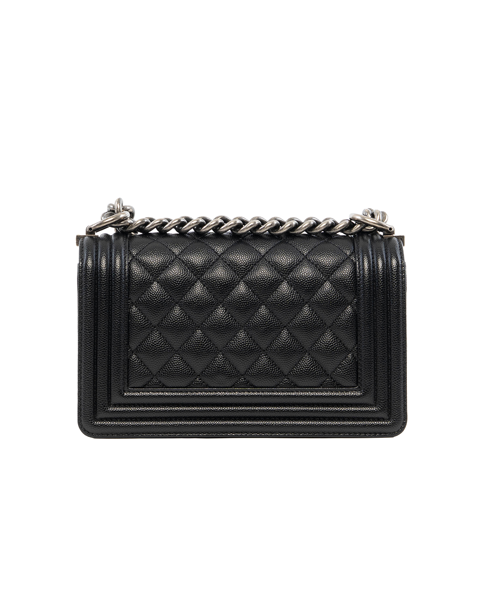 CHANEL BOY 8 BLACK CAVIAR BHW 27704347 8044