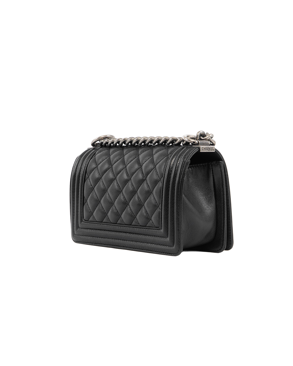 CHANEL BOY 8 BLACK CAVIAR RHW 26659047 5312