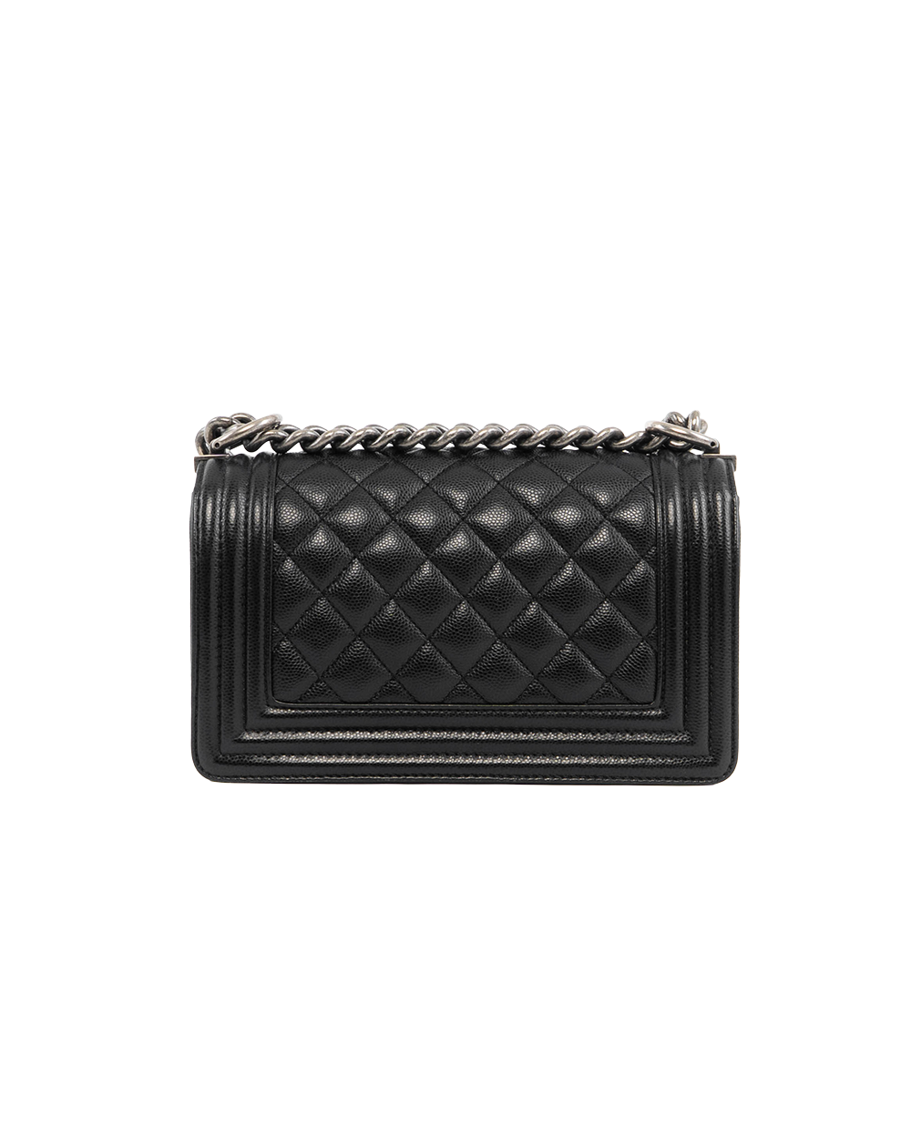 CHANEL BOY 8 BLACK CAVIAR RHW 26659047 5313