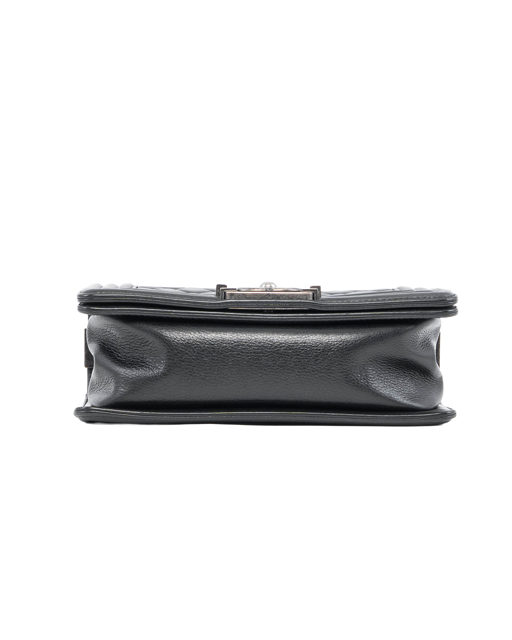 CHANEL BOY 8 BLACK LAMB RSHW 19576618 01604