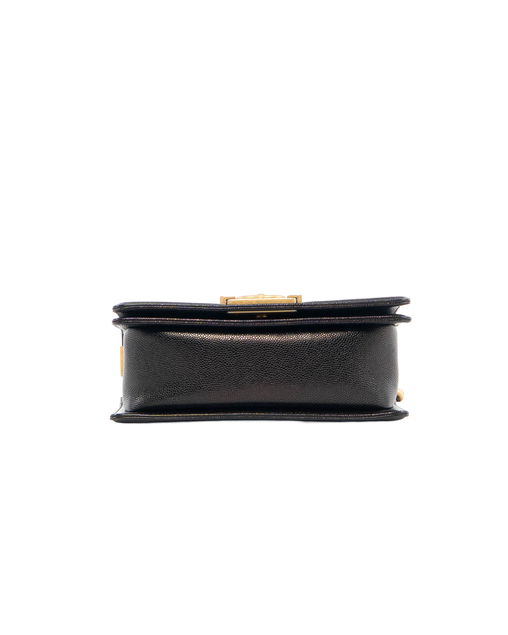 CHANEL BOY 8 BLACK CAVIAR CHEVRON GHW 24888429 5364