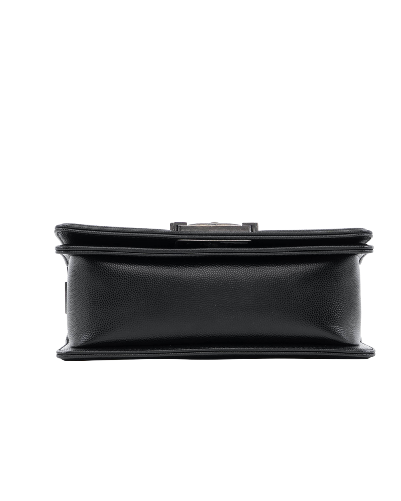 CHANEL BOY 8 BLACK CAVIAR RSHW 27704364 3076