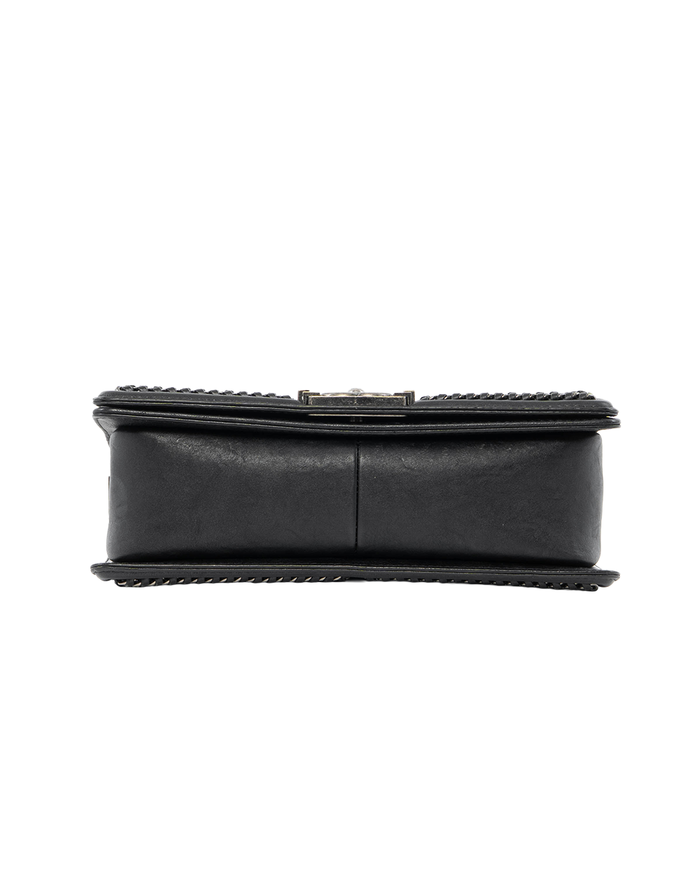 CHANEL BOY HANDLE 10 BLACK LAMB BHW 23111907 4023
