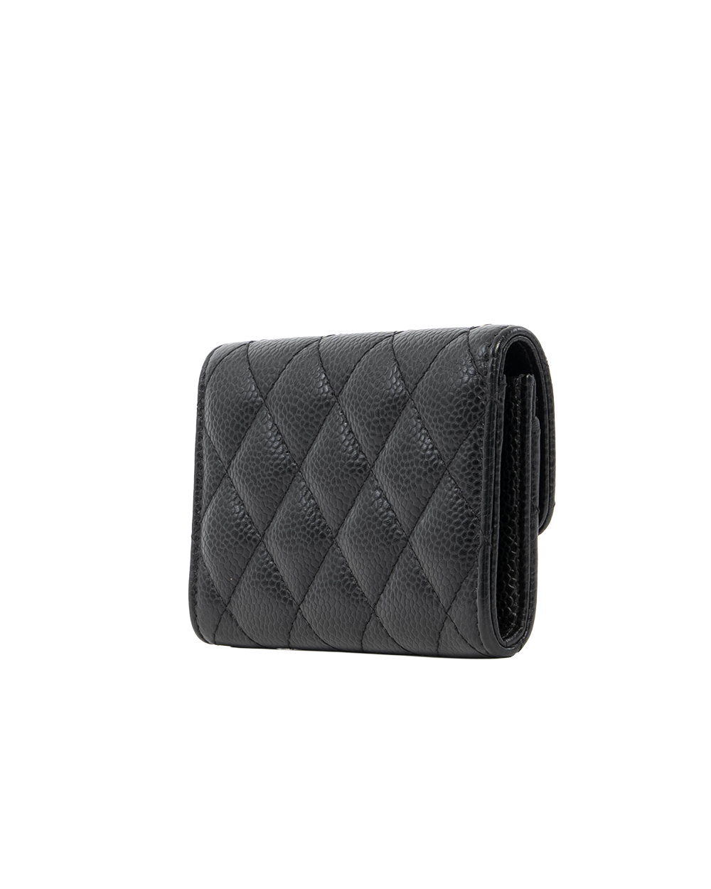 CHANEL CARD HOLDER SHORT BLACK CAVIAR SHW 27345106 7851