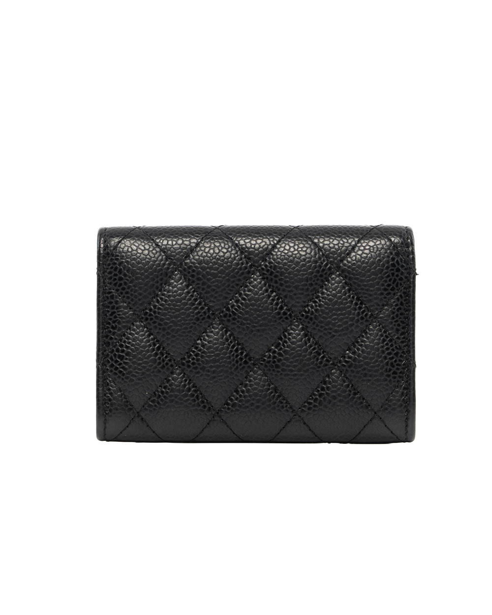 CHANEL CARD HOLDER SHORT BLACK CAVIAR SHW 27345106 7852
