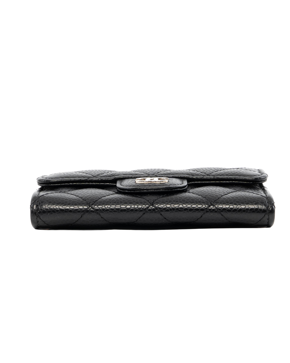 CHANEL CARD HOLDER SHORT BLACK CAVIAR SHW 27345106 7854