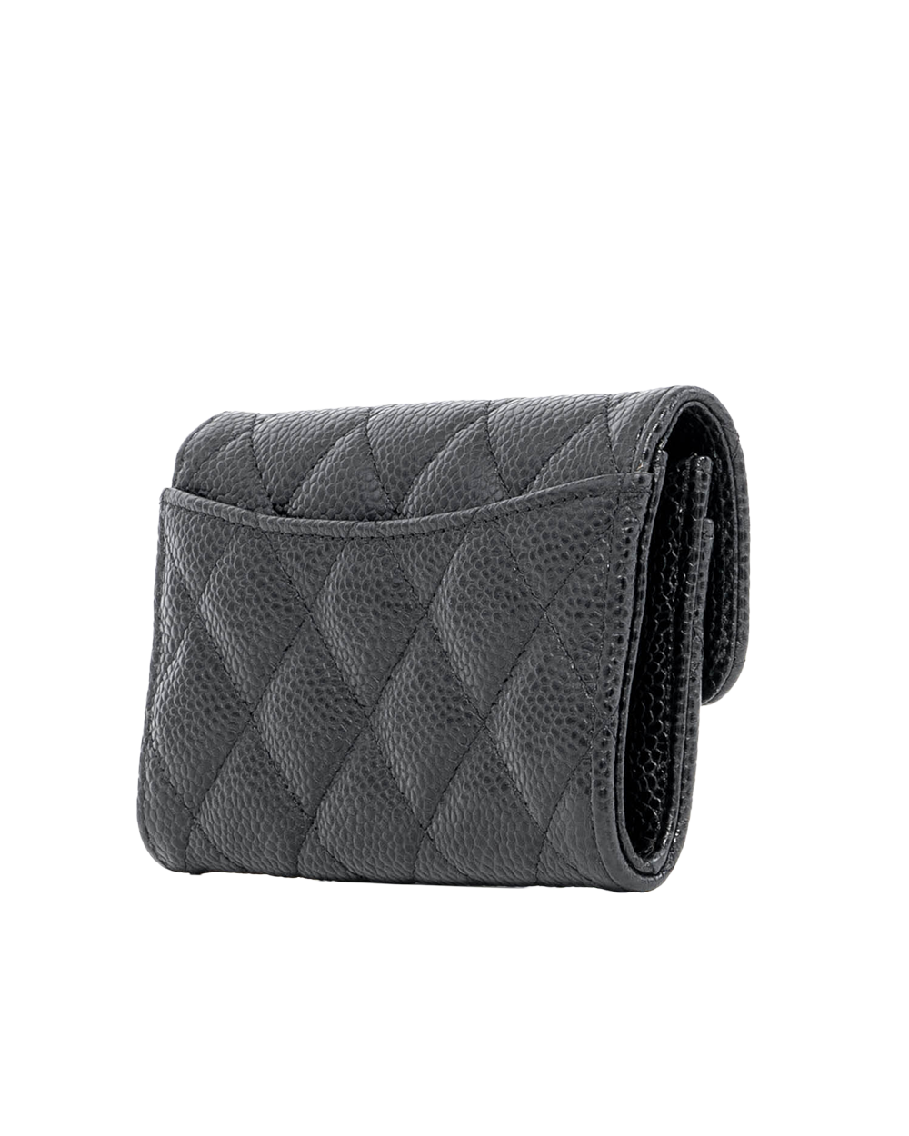 CHANEL CARD HOLDER SHORT BLACK CAVIAR SHW 29923025 03666