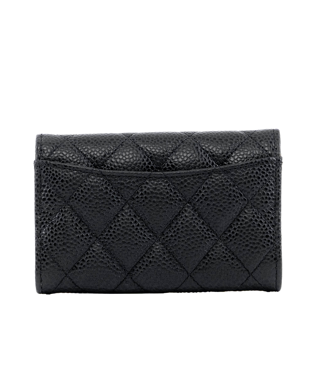 CHANEL CARD HOLDER SHORT BLACK CAVIAR SHW 29923025 03667