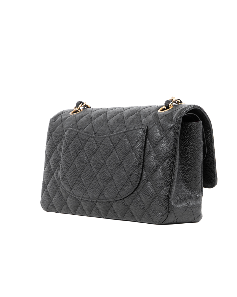 CHANEL CLASSIC 10 BLACK CAVIAR GHW 16327732 0024
