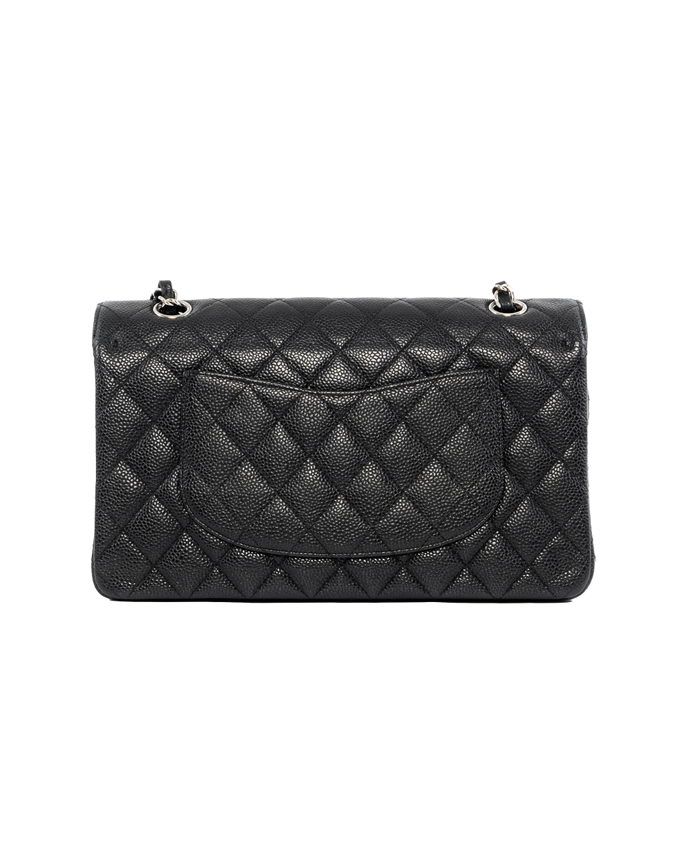 CHANEL CLASSIC 10 BLACK CAVIAR SHW 16313002 7003