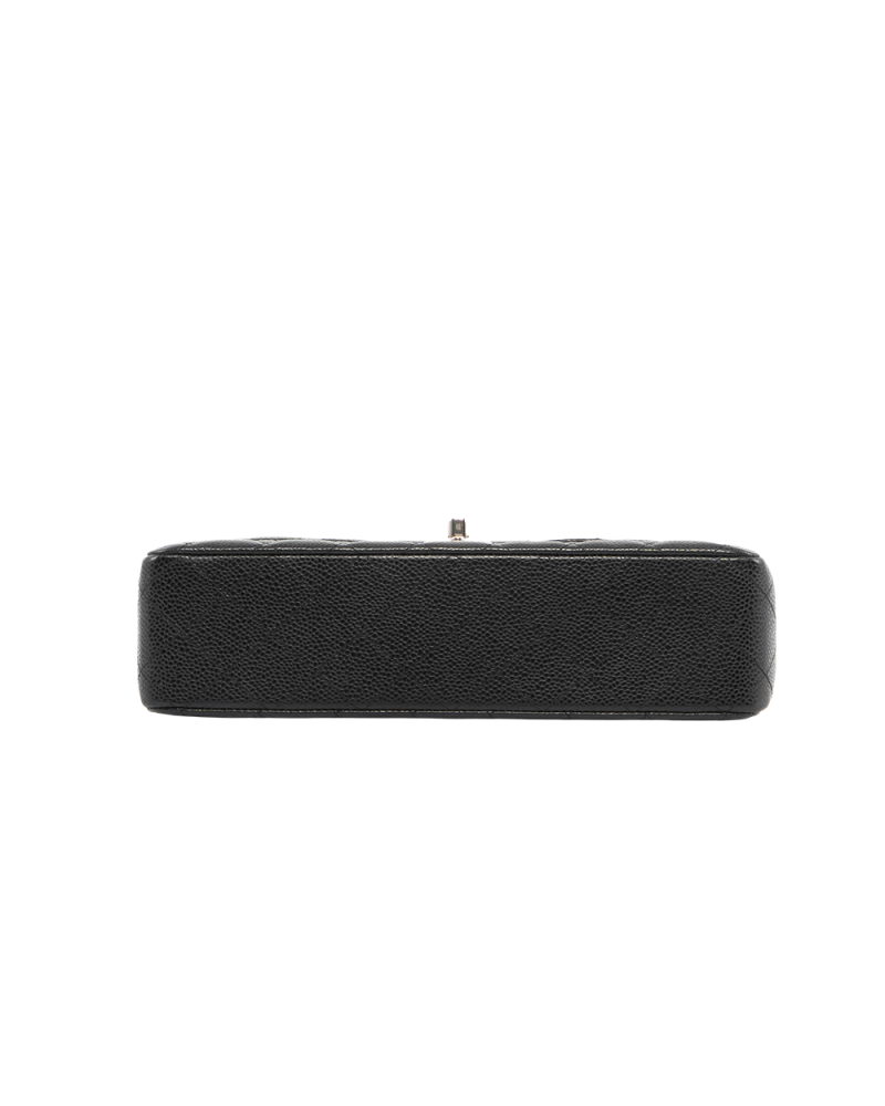 CHANEL CLASSIC 10 BLACK CAVIAR SHW 26227595 0407