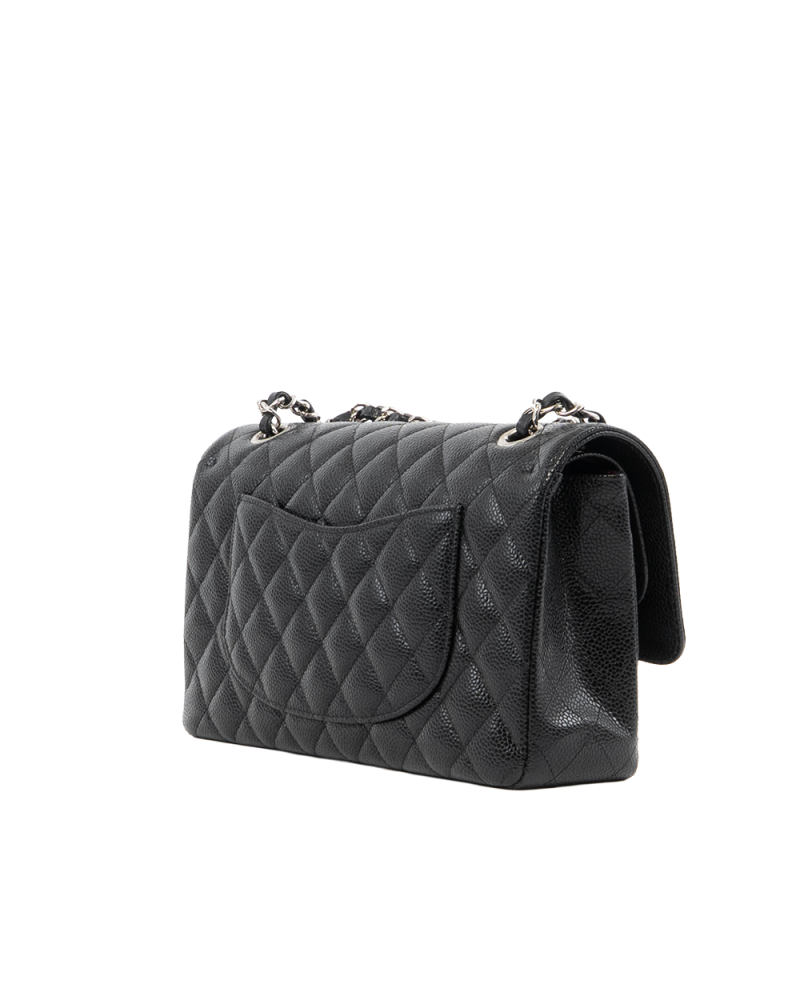 CHANEL CLASSIC 10 BLACK CAVIAR SHW C2E1T1XJ 8847