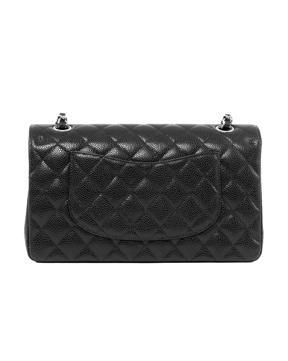 CHANEL CLASSIC 10 BLACK CAVIAR SHW X18E1PG0 0077
