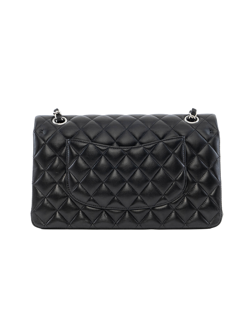 CHANEL CLASSIC 10 BLACK LAMB SHW GXCK46G8 3339