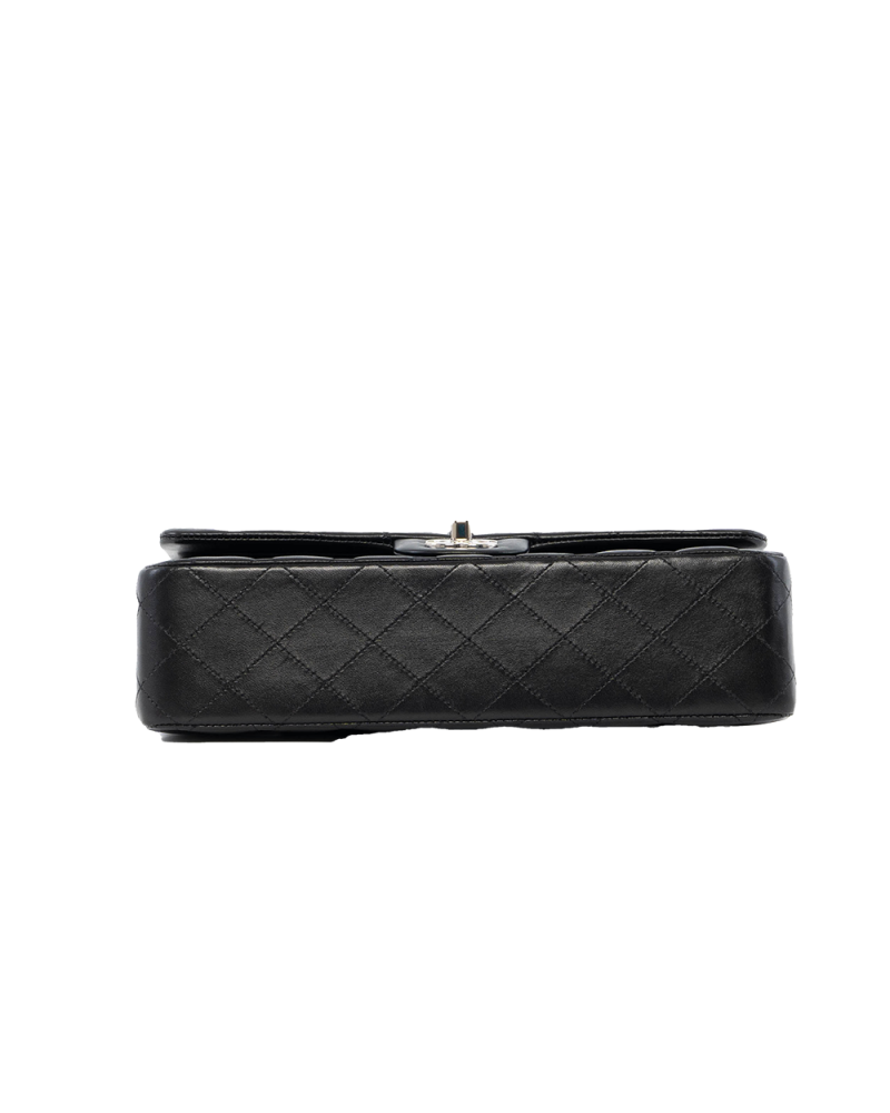 CHANEL CLASSIC 10 BLACK LAMB SHW GXCK46G8 3340