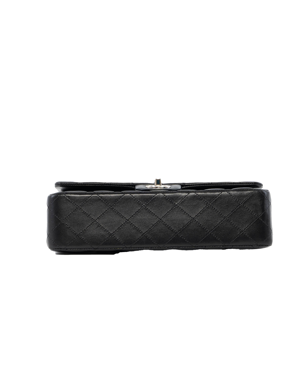 CHANEL CLASSIC 10 BLACK LAMB SHW GXCK46G8 3340