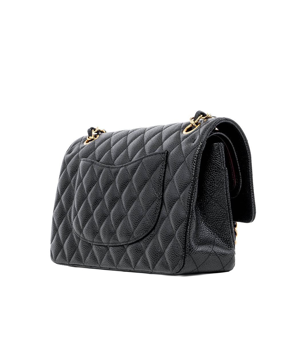 CHANEL CLASSIC 10 BLACK CAVIAR GHW 30459236 05861