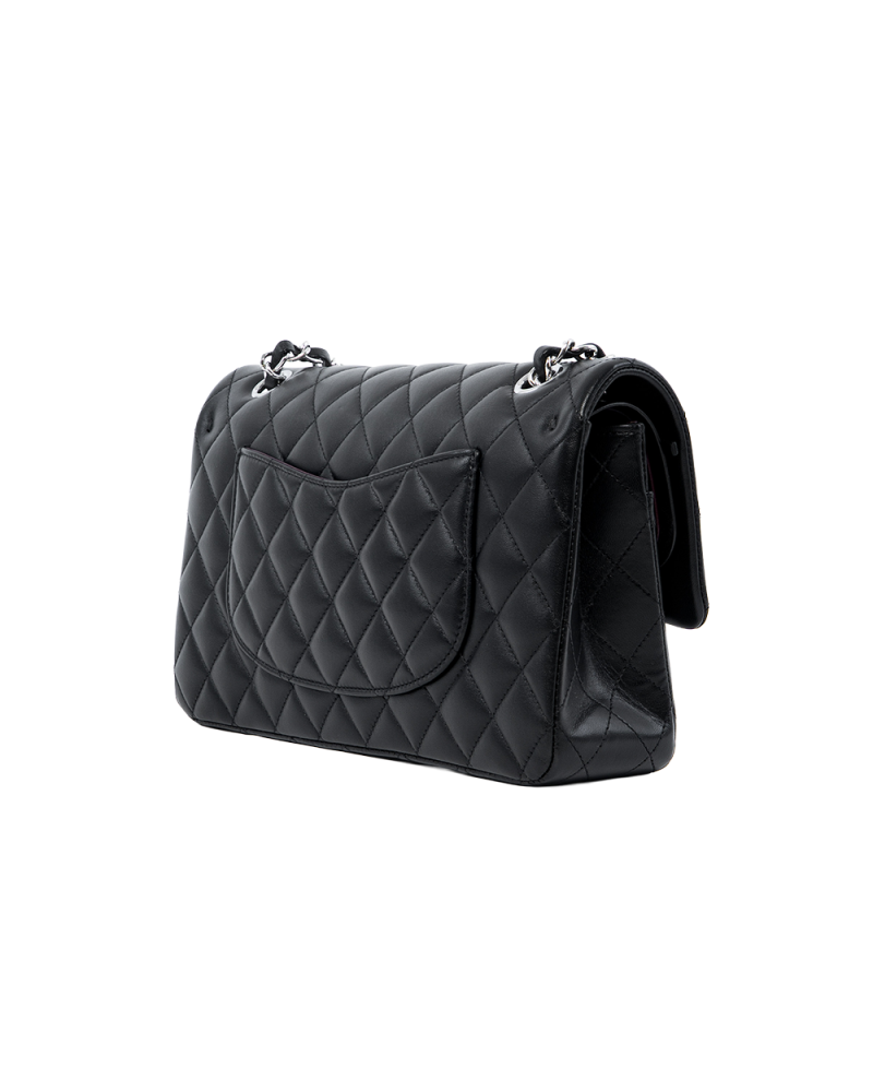 CHANEL CLASSIC 10 BLACK LAMB SHW XXT90U43 0005