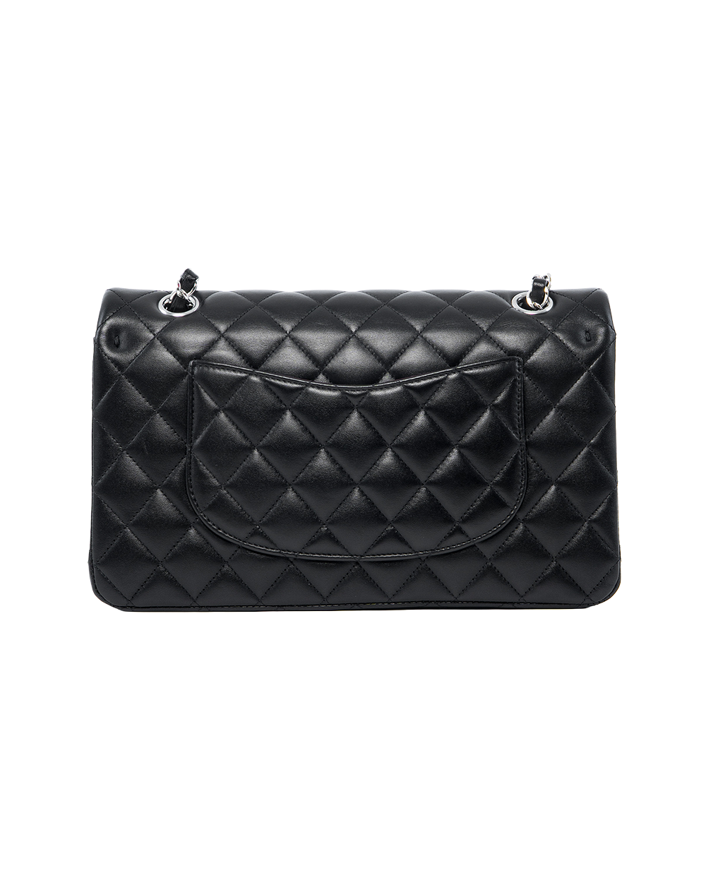 CHANEL CLASSIC 10 BLACK LAMB SHW XXT90U43 0006