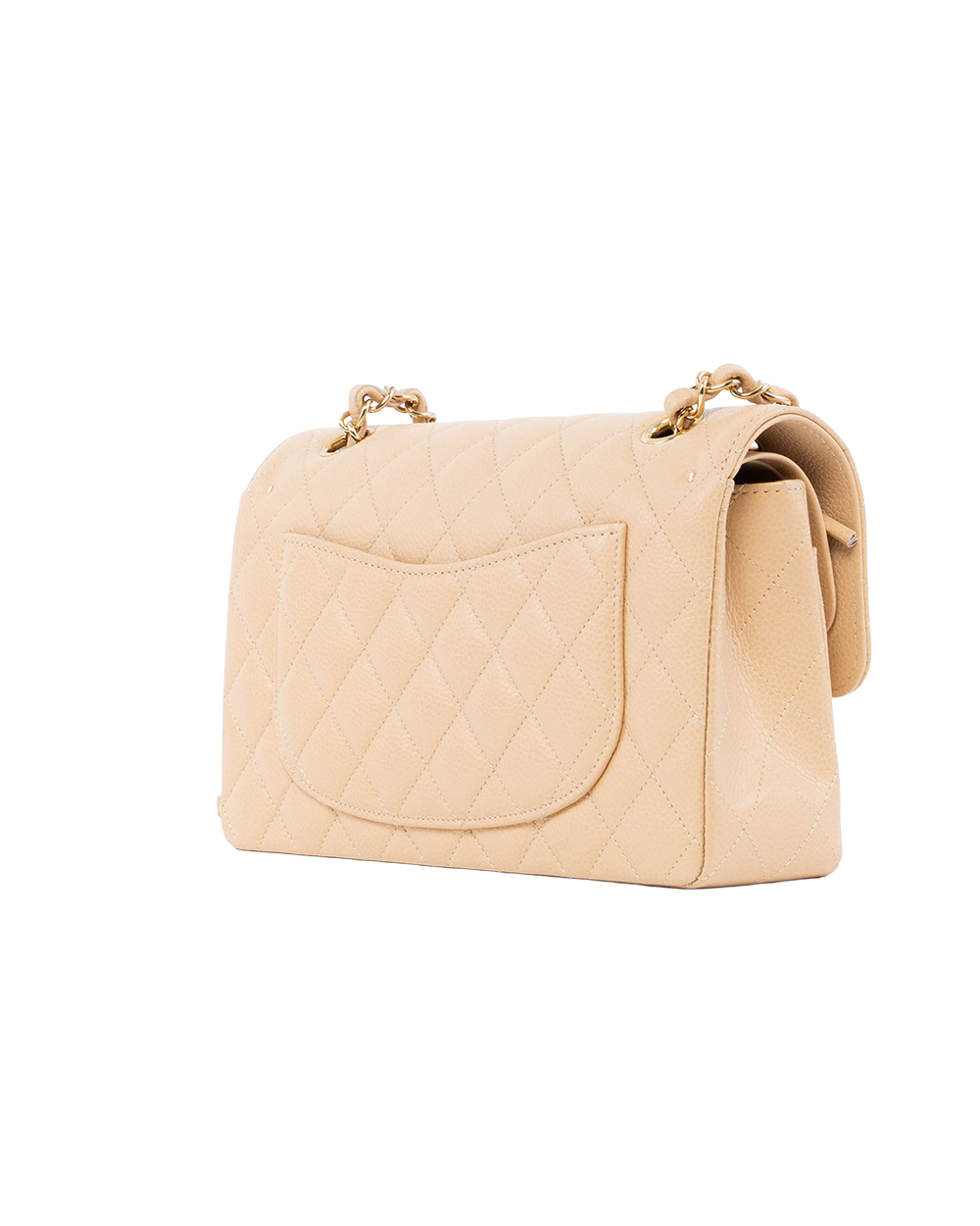 CHANEL CLASSIC 9 BEIGE CAVIAR GHW AGPP16P2 01344