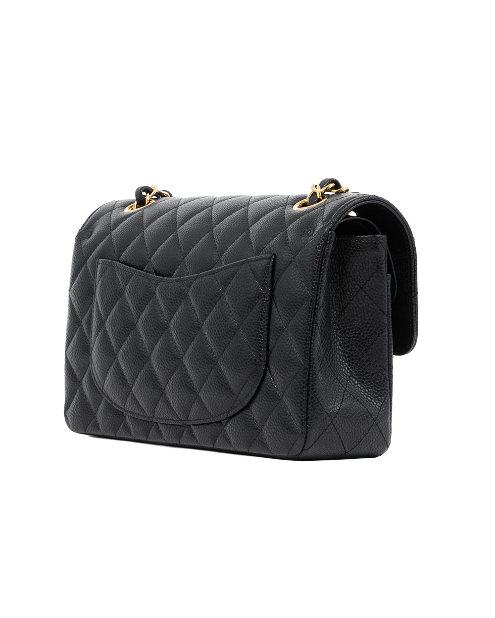 CHANEL CLASSIC 9 BLACK CAVIAR GHW AP60169A 1020