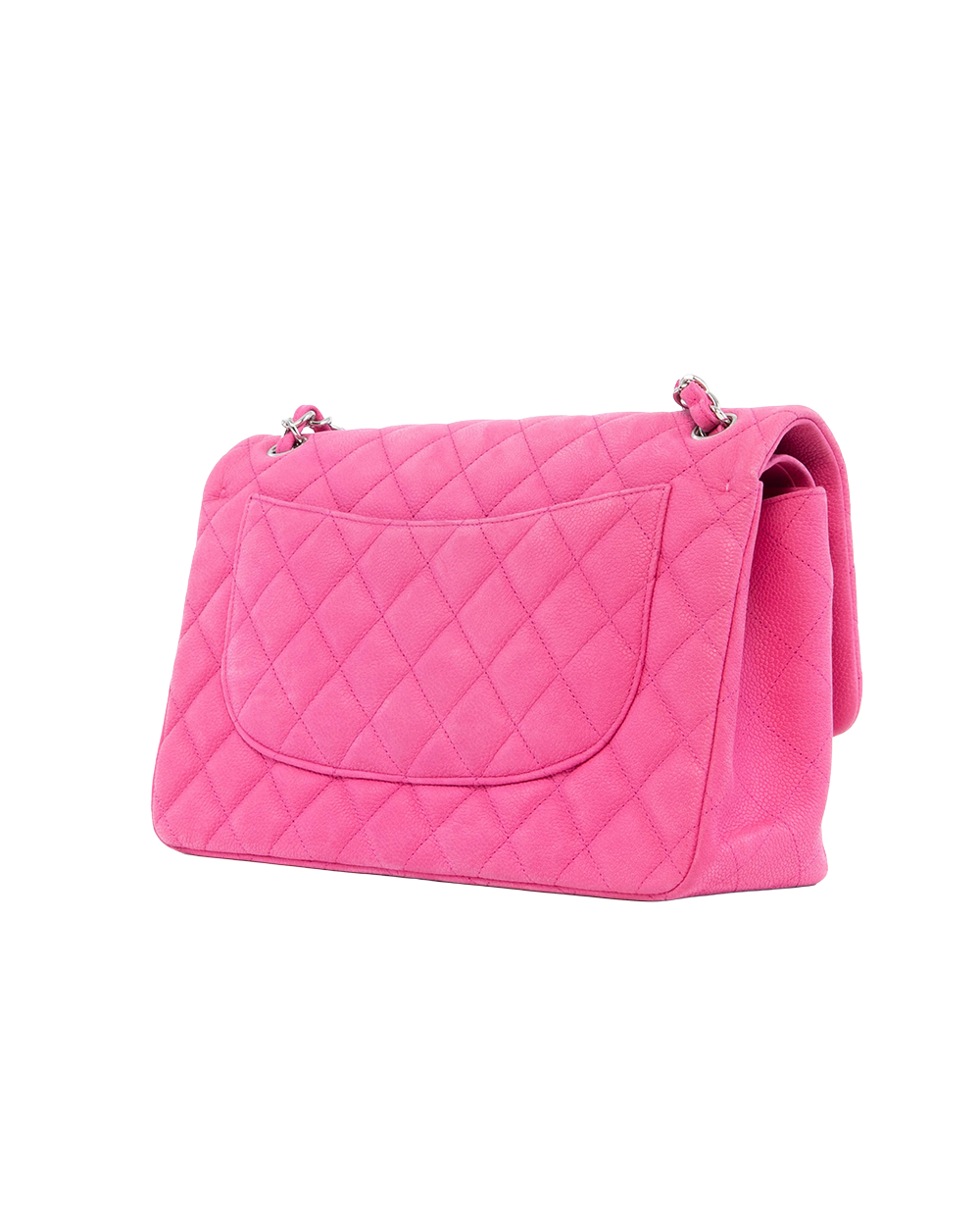 CHANEL CLASSIC JUMBO PINK CAVIAR SHW 18141901 4021