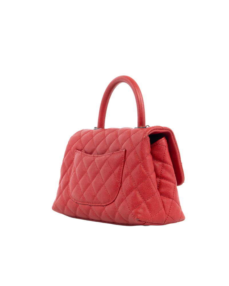 CHANEL COCO 9.5 RED CAVIAR RHW 23557937 5301