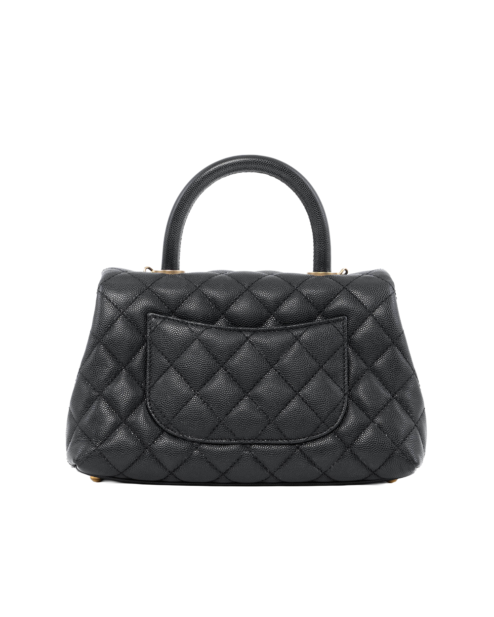 CHANEL COCO HANDLE 9 BLACK CAVIAR GHW 24067809 00527