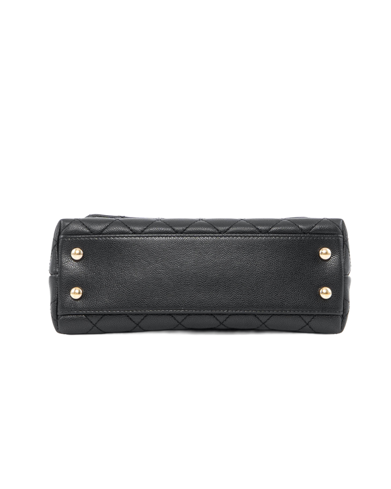 CHANEL COCO HANDLE 9 BLACK CAVIAR GHW 30997348 0044