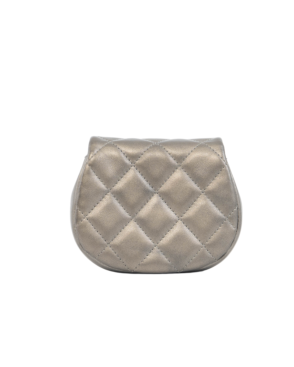 CHANEL COCO MAIL CLUTCH MINI GREY LAMB RHW 31560175 5401