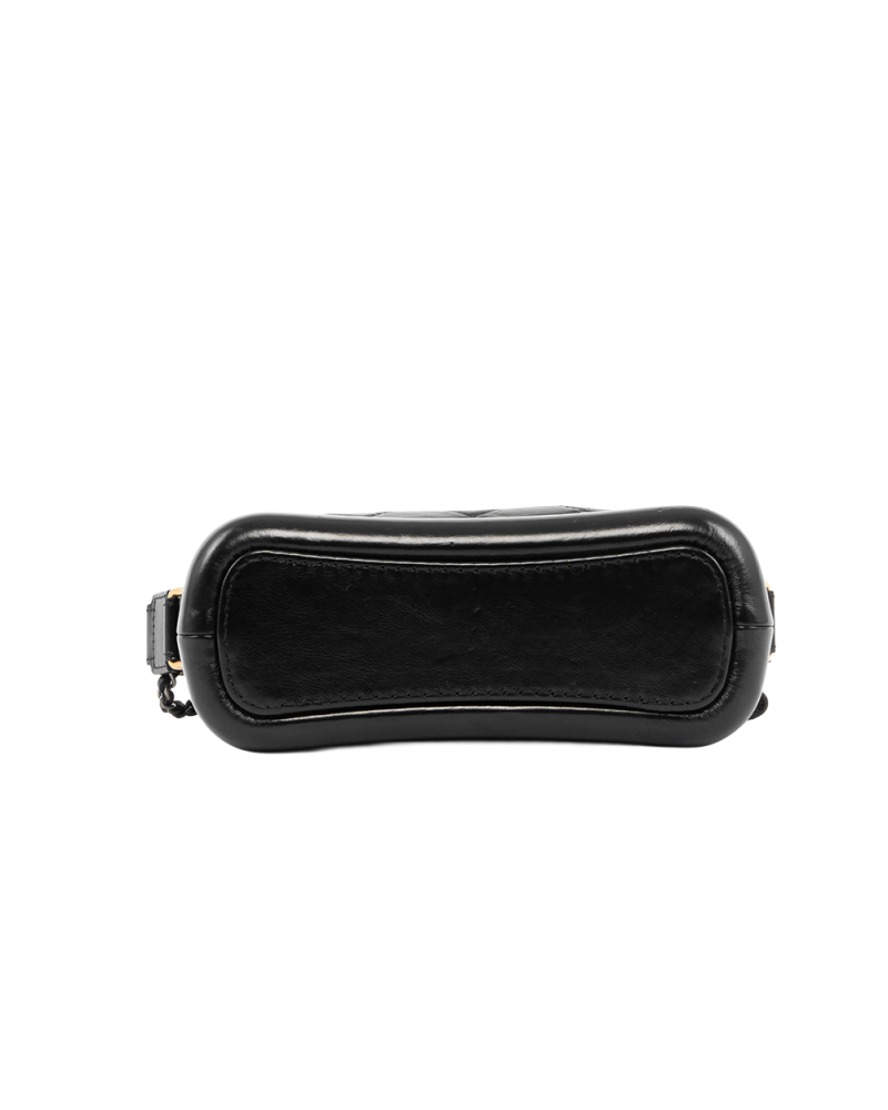 CHANEL GABRIELLE SMALL BLACK LAMB GHW 28470372 5459
