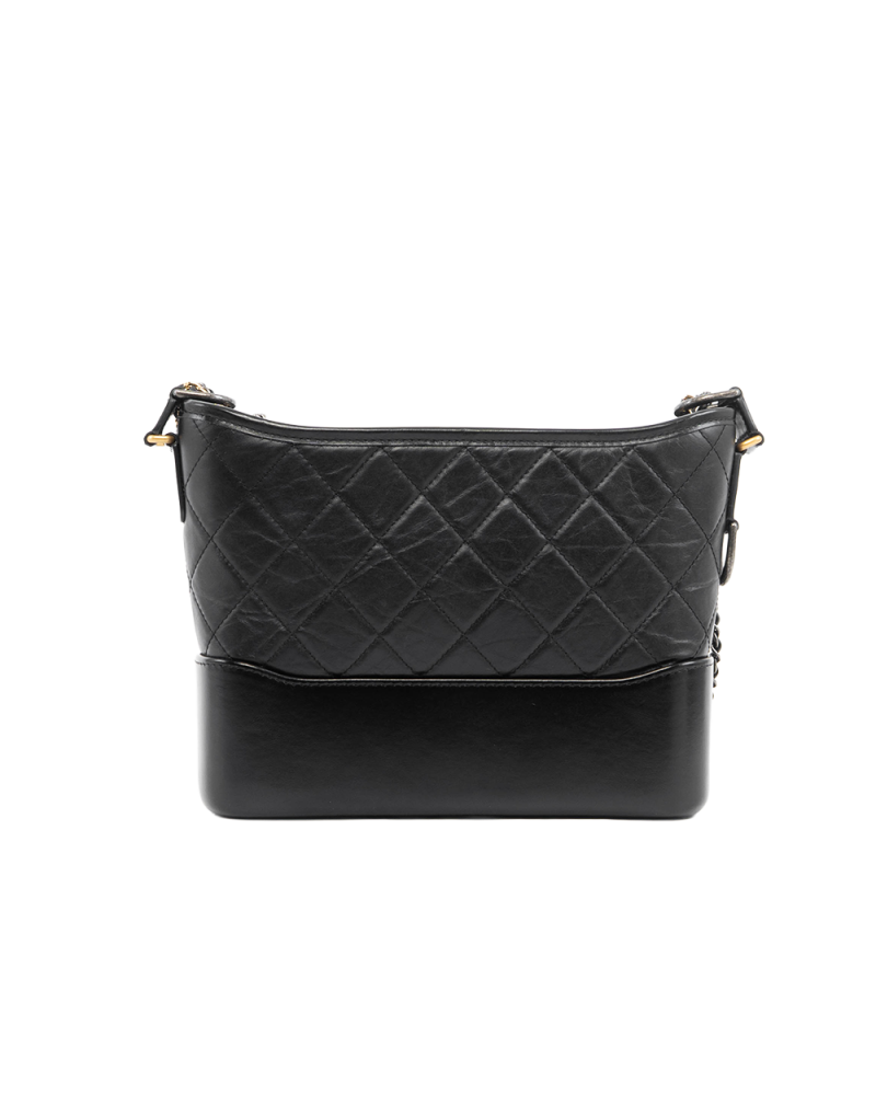 CHANEL GABRIELLE SMALL BLACK LAMB RHW LEXA1HU3 5321