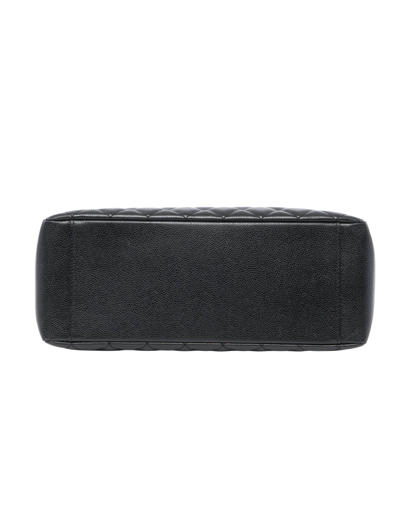 CHANEL GST BLACK CAVIAR GHW 18538166 4025