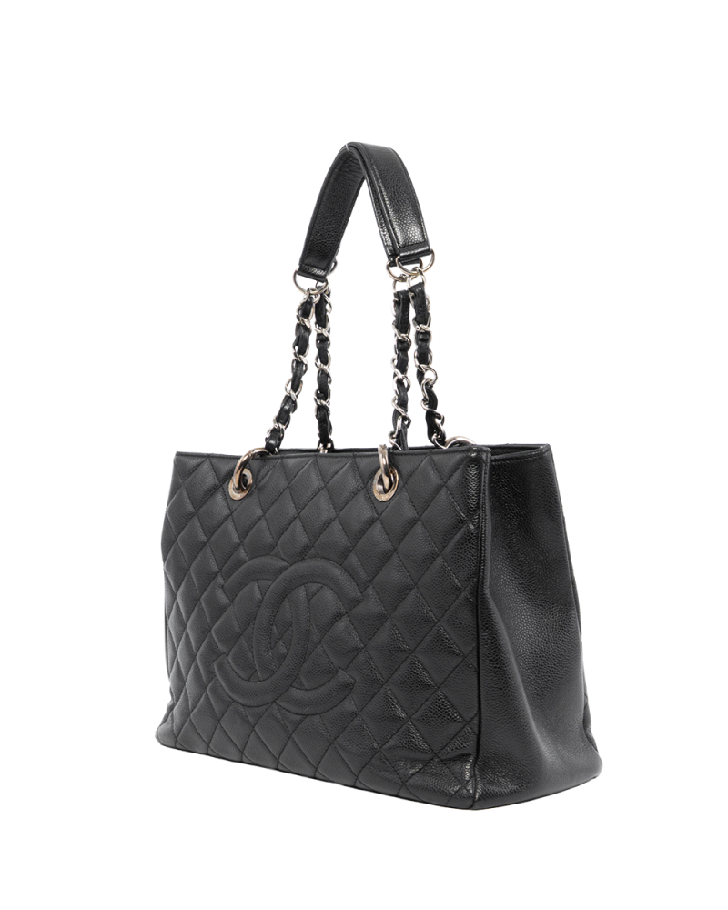 CHANEL GST BLACK CAVIAR SHW 16098217 0134