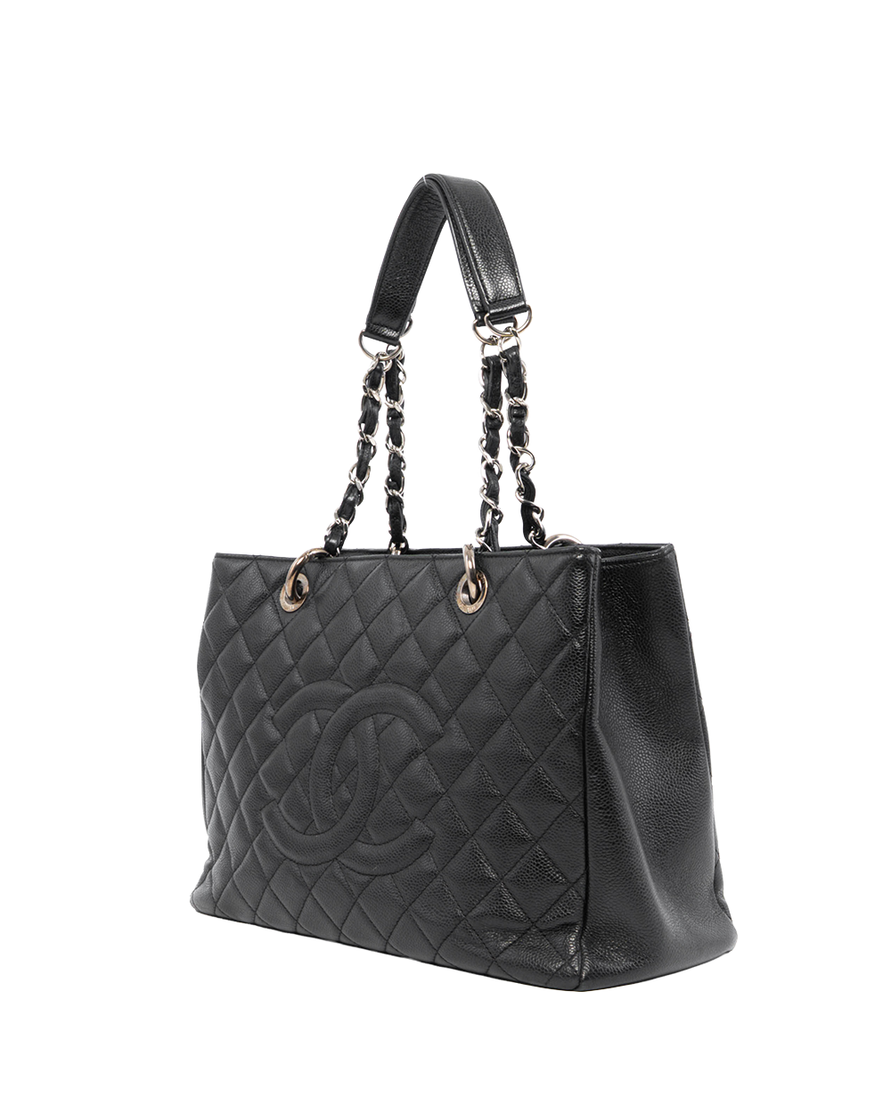 CHANEL GST BLACK CAVIAR SHW 16098217 0134