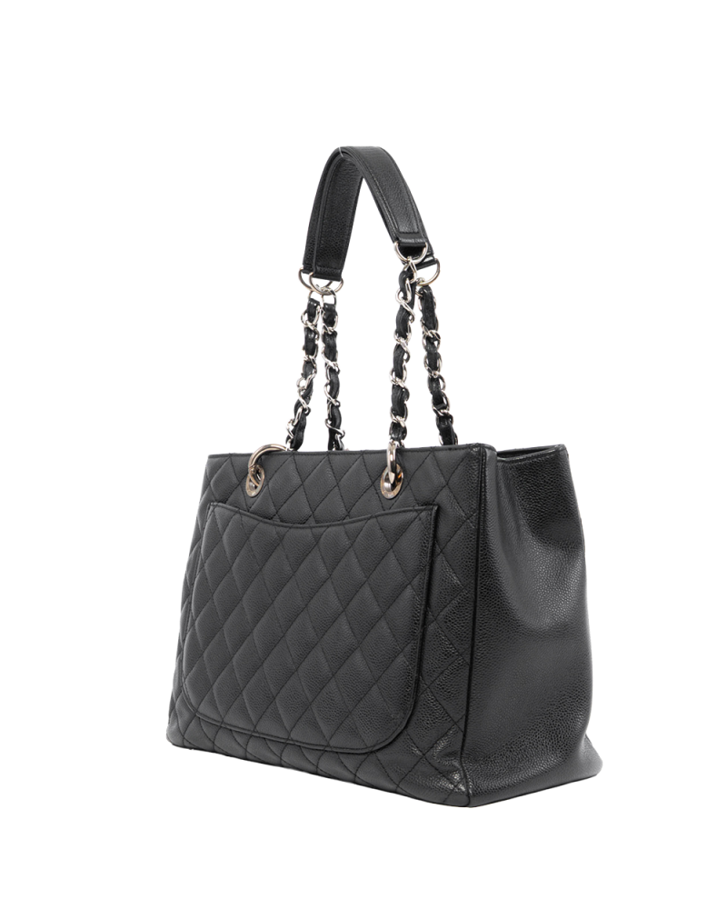 CHANEL GST BLACK CAVIAR SHW 16098217 0135