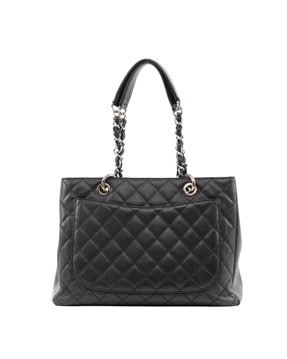 CHANEL GST BLACK CAVIAR SHW 16098217 0136