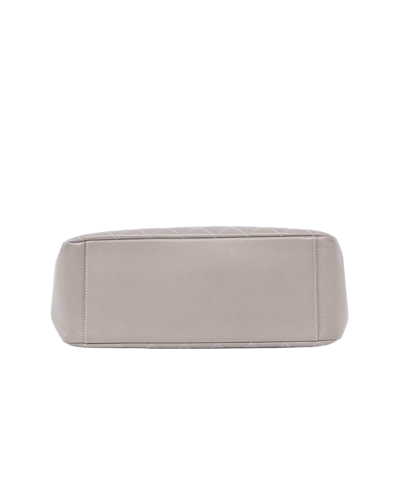 CHANEL GST GRAY CAVIAR SHW 17029033 4135