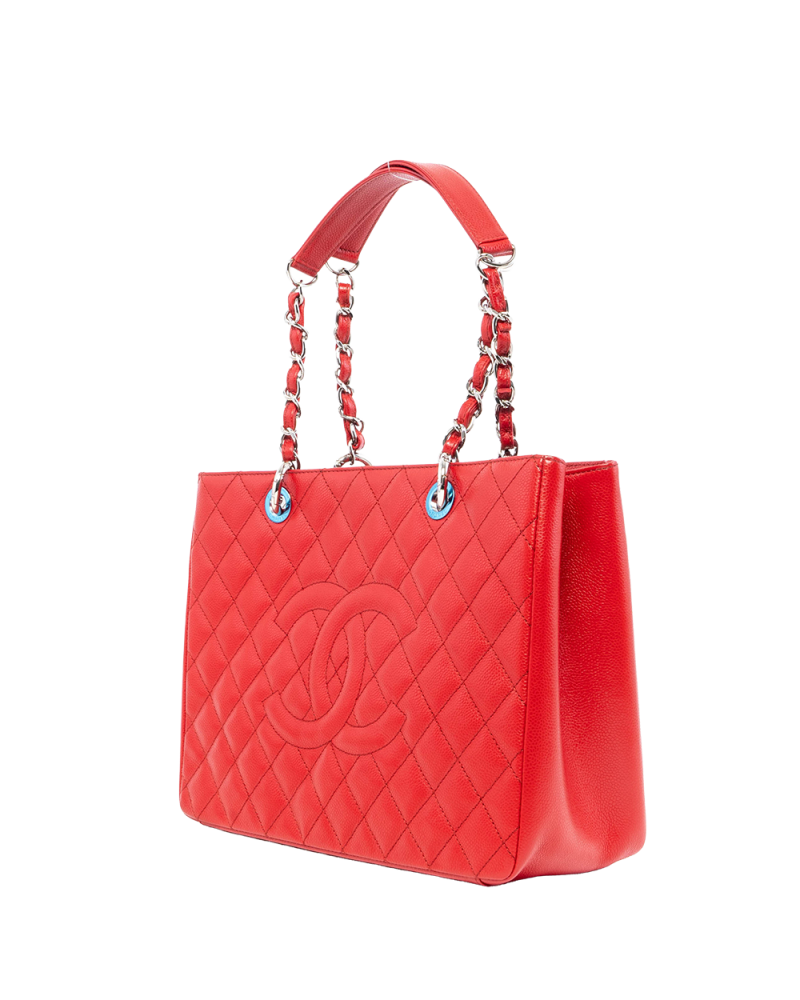CHANEL GST RED CAVIAR SHW 21129302 04007