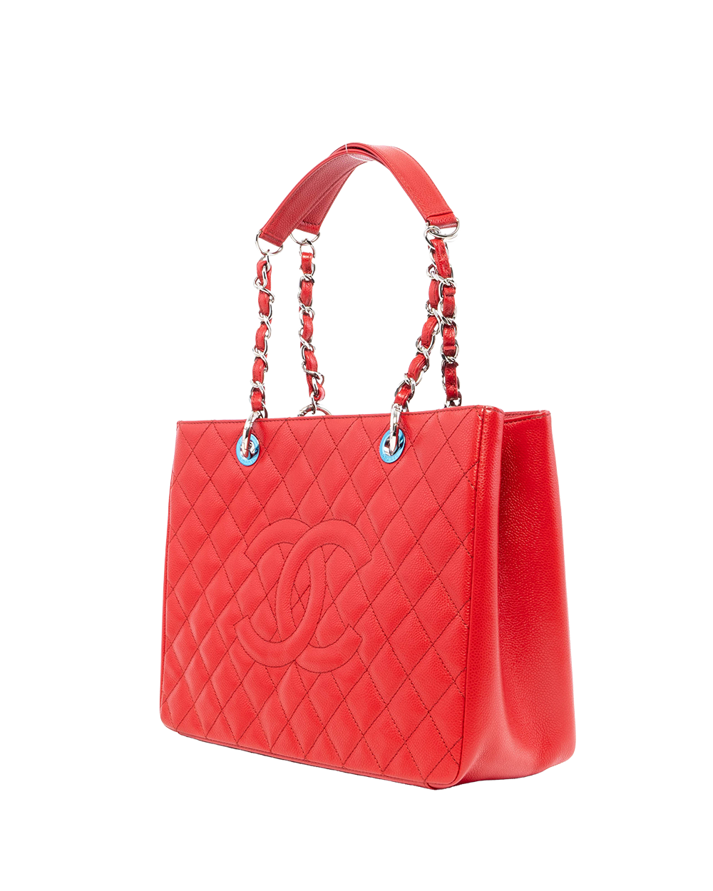 CHANEL GST RED CAVIAR SHW 21129302 04007