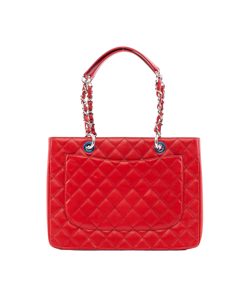 CHANEL GST RED CAVIAR SHW 21129302 04009