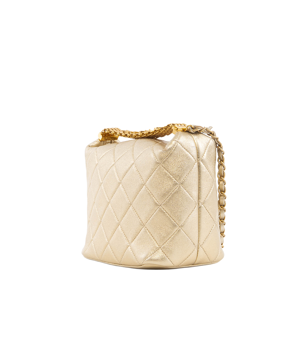 CHANEL HOBO 22S HANDLE GOLD LAMB GHW 1K9TKLN1 5283