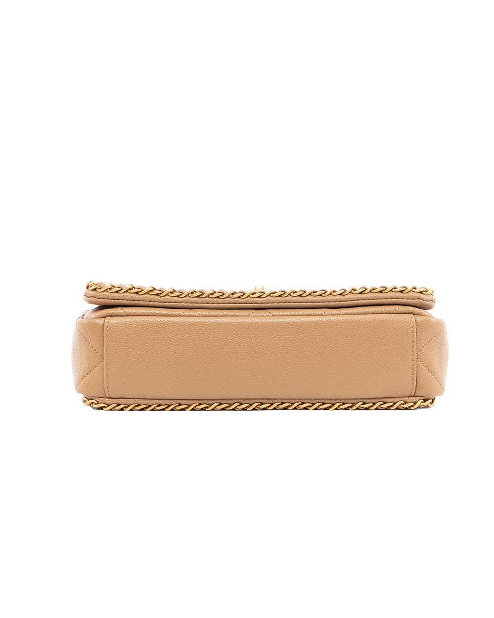 CHANEL NEVER ENDING CHAIN 10 BEIGE CAVIAR GHW H7NCX3T0 5347