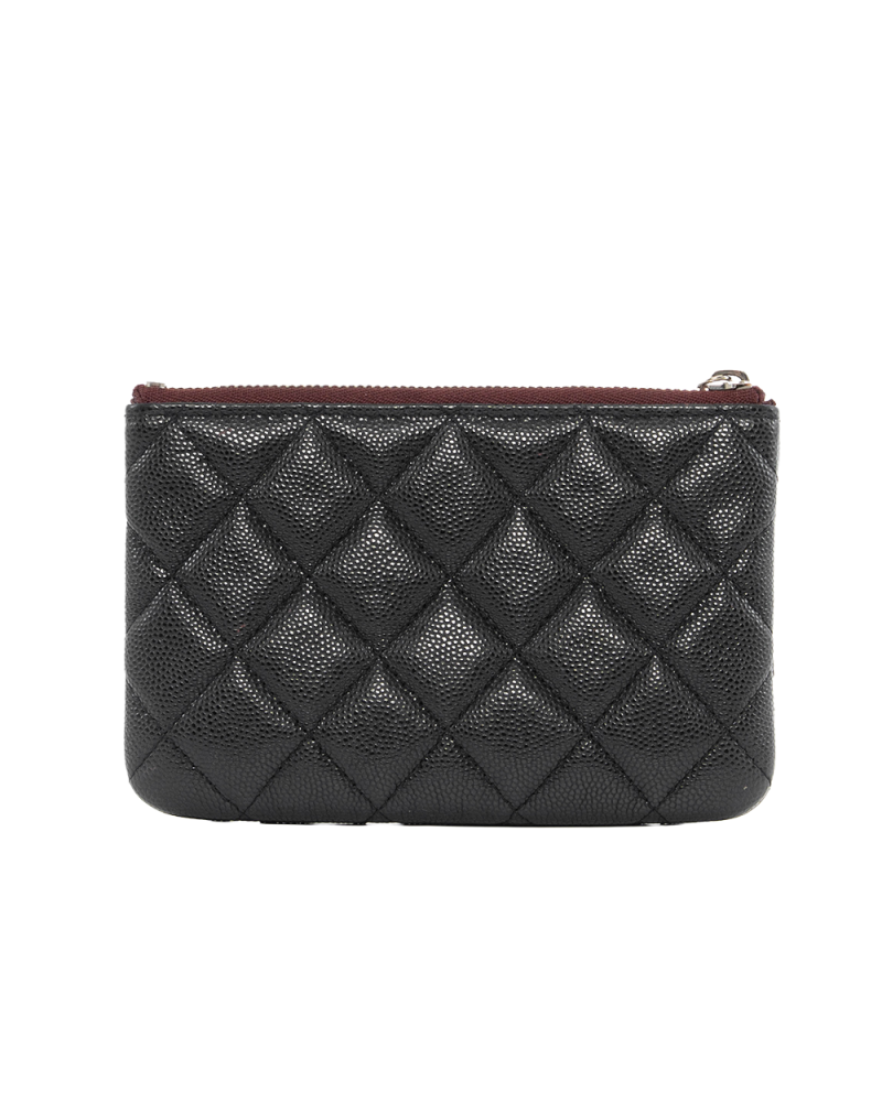 CHANEL O CASE 5.5 BLACK CAVIAR SHW 30133867 5101